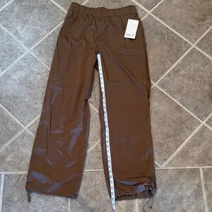 New with Tags, Athleta Brown Track Pants, size small